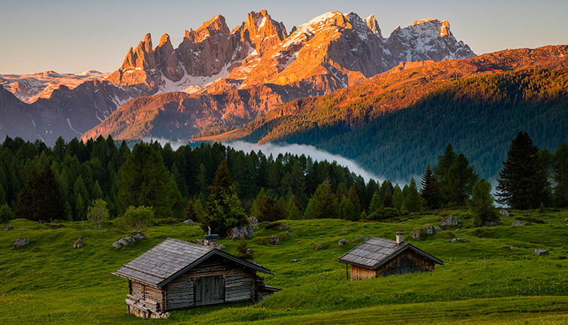 Yoga Wellness Tage in Südtirol Geführte Yoga Wellnessreise nach Südtirol